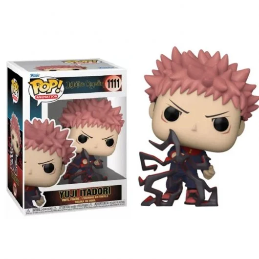 Funko Pop Animation Jujutsu Kaisen Yuji Itadori - Figurine Vinyle - Hauteur 10,5cm env.