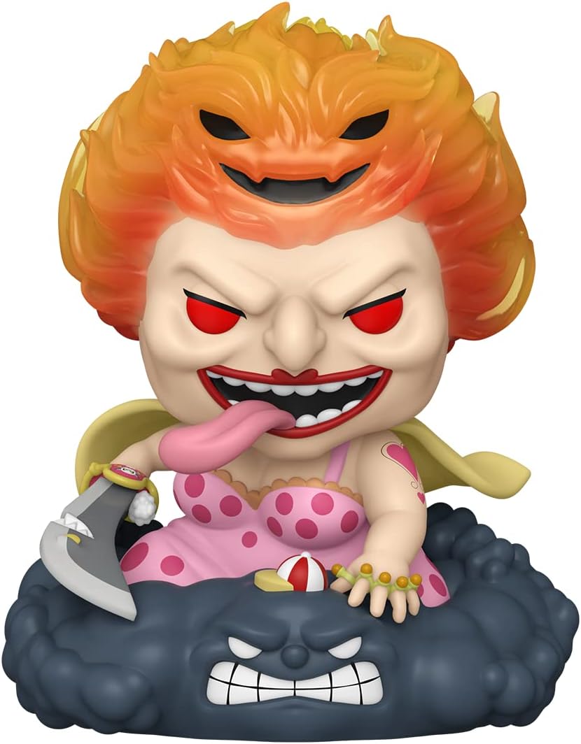 Funko Pop Deluxe Animation One Piece Hungry Big Mom - Figurine Vinyle - Hauteur 15cm env.