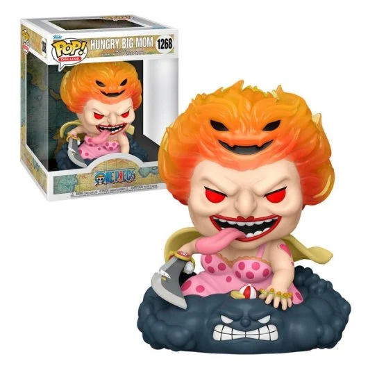 Funko Pop Deluxe Animation One Piece Hungry Big Mom - Figurine Vinyle - Hauteur 15cm env.