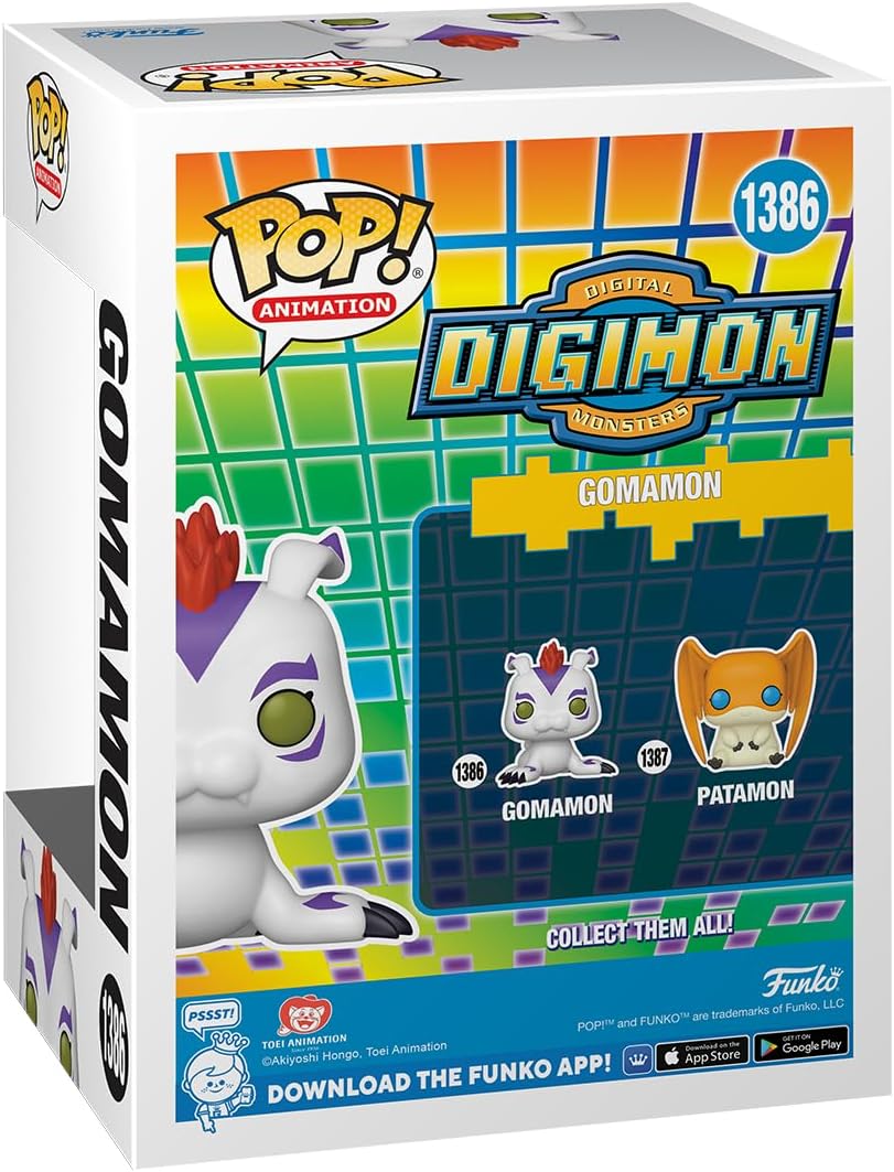 Funko Pop Digimon Gomanon - Figurine Vinyle - Hauteur 9cm env.