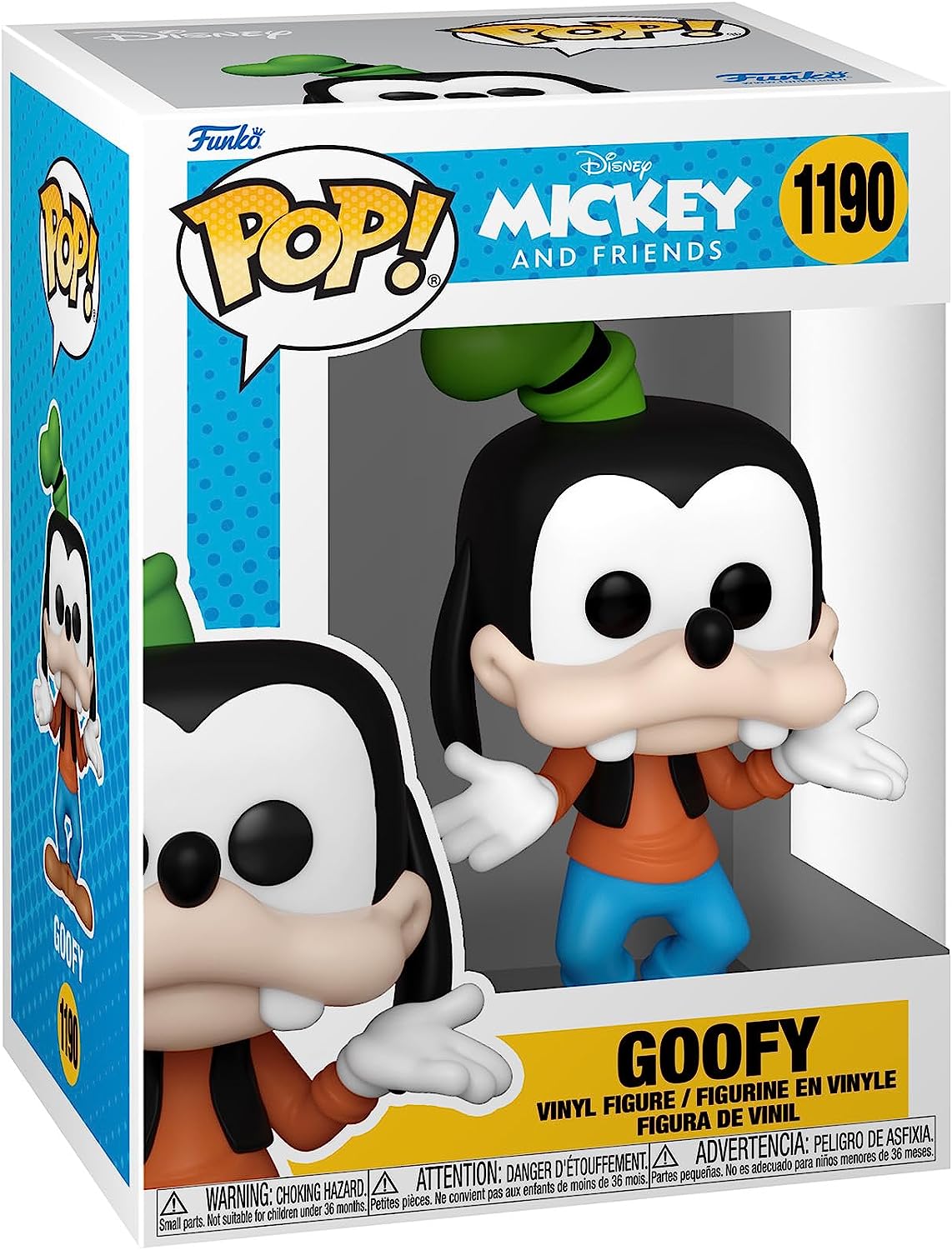 Funko Pop Disney Classics Mickey et ses Amis Dingo - Figurine Vinyle - Hauteur 9,5cm env.