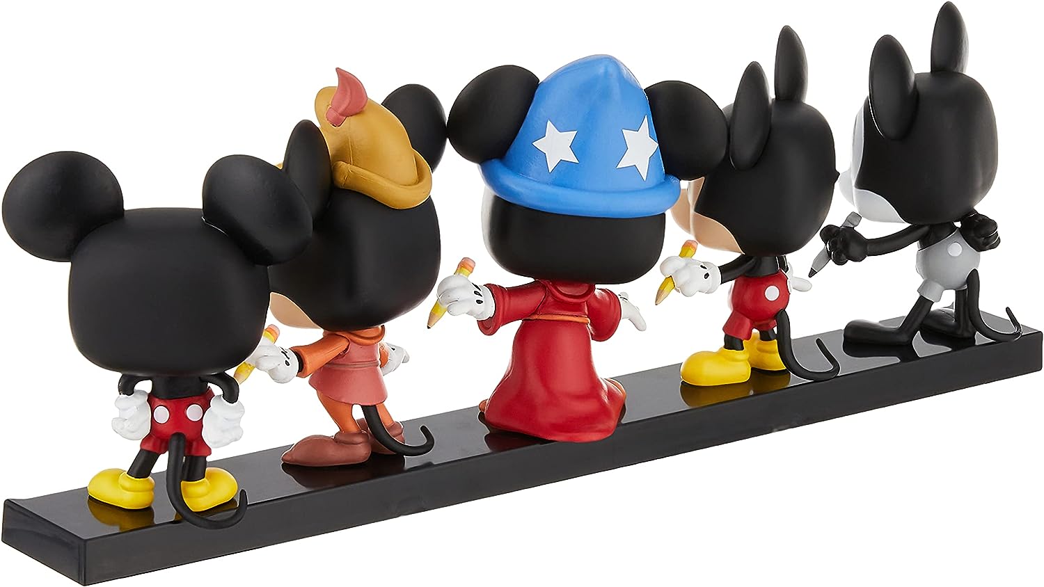 Funko Pop Disney Files Premium Pack 5 Figurines Classiques Mickey Mouse - Figurines Vinyle - Hauteur 9,5 cm env.