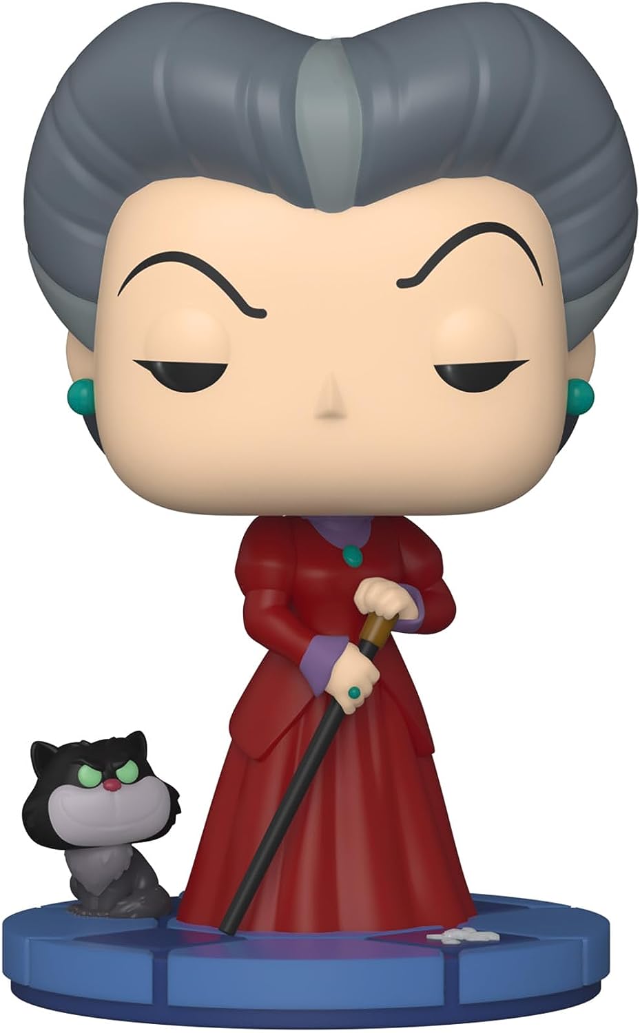 Funko Pop Disney Villains Lady Tremaine La Belle-Mère - Figurine Vinyle - Hauteur 12cm env.