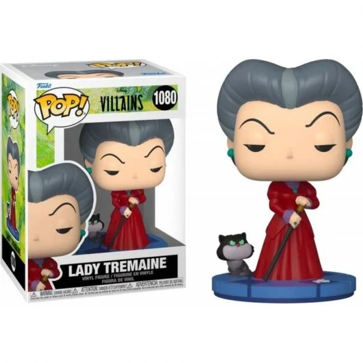 Funko Pop Disney Villains Lady Tremaine La Belle-Mère - Figurine Vinyle - Hauteur 12cm env.