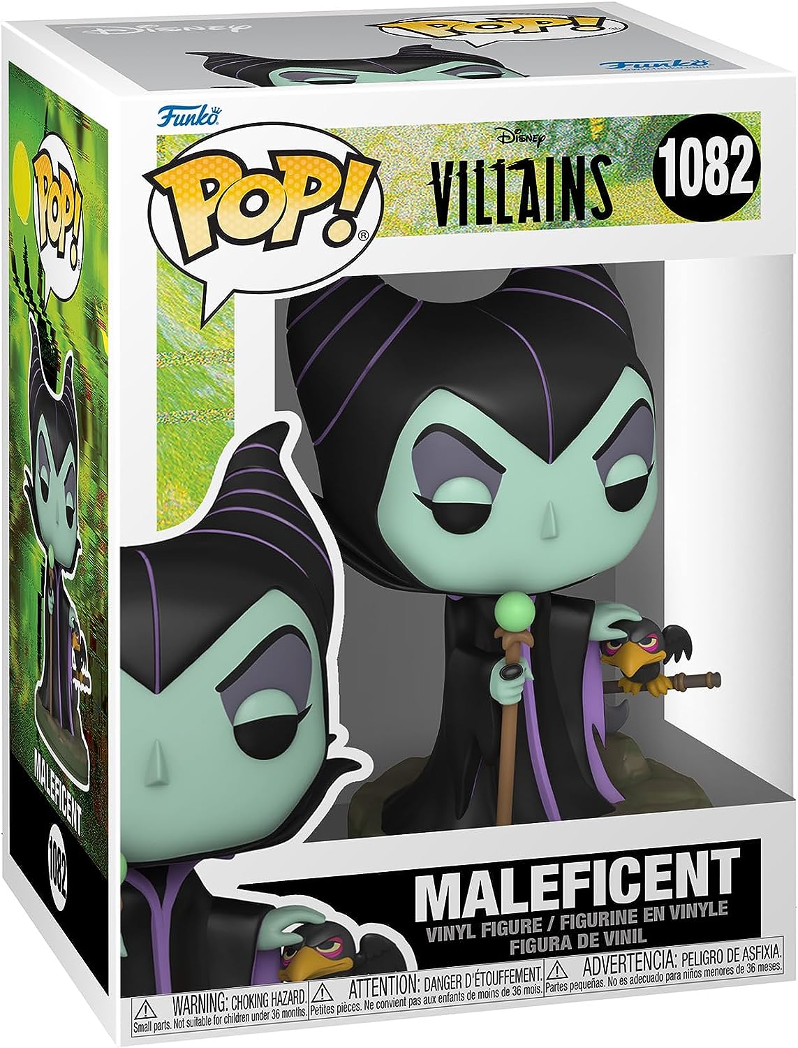 Funko Pop Disney Villains Maléfique - Figurine Vinyle - Hauteur 9,5cm env.