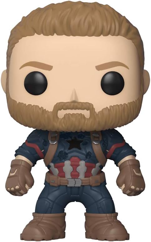 Funko Pop Marvel Avengers Infinity War Captain America - Figurine Vinyle - Hauteur 9cm env.