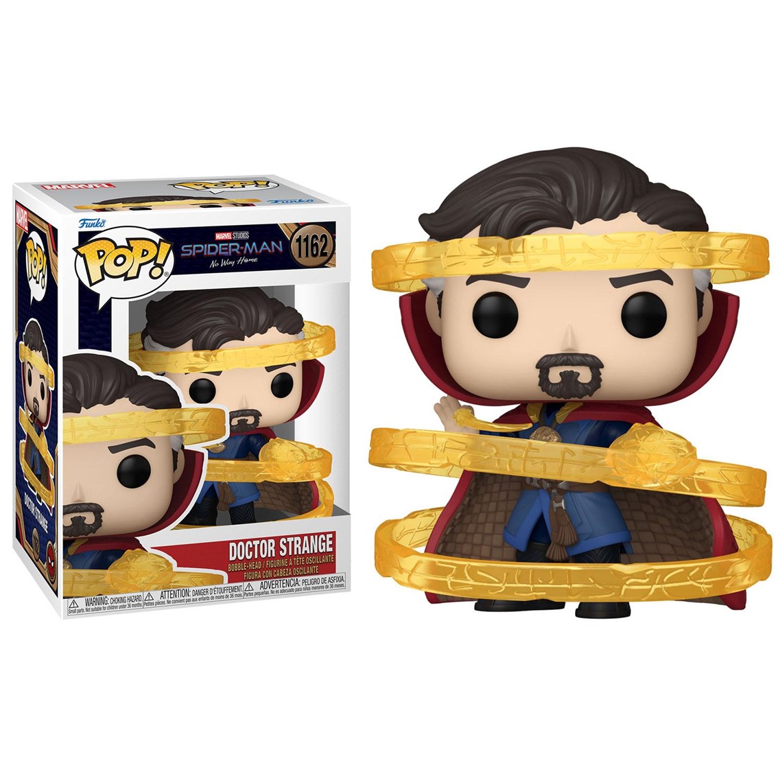 Funko Pop Marvel Spider-Man No Way Home Doctor Strange - Figurine Vinyle - Hauteur 9cm env.