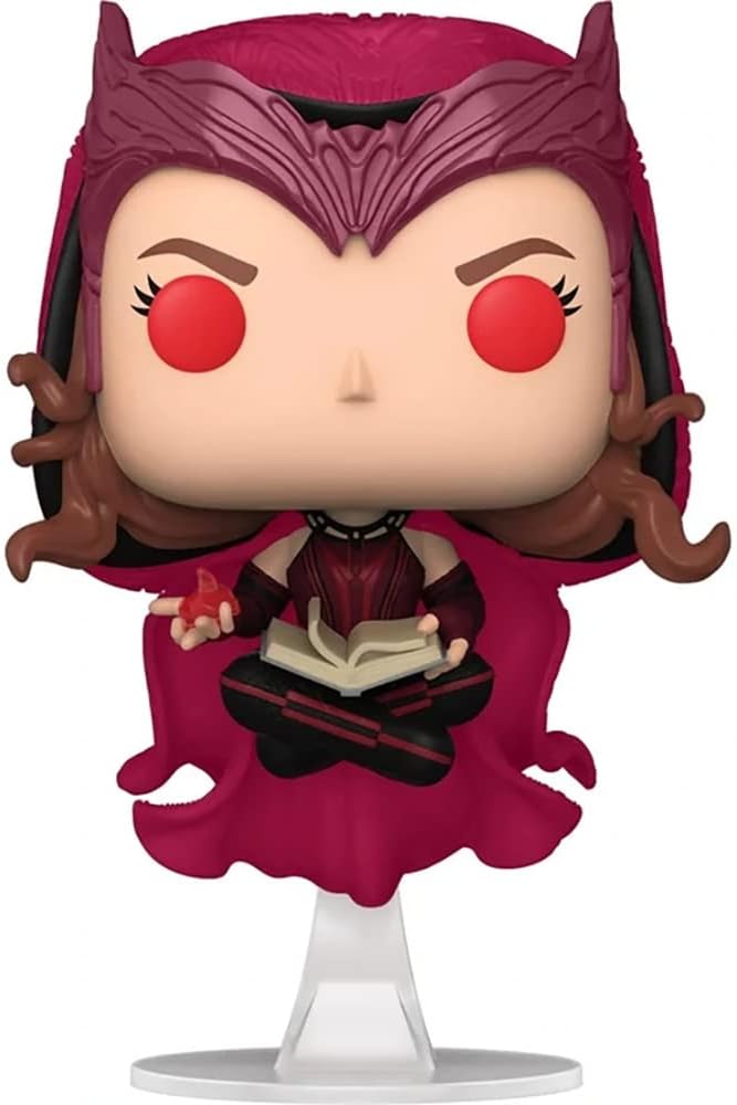 Funko Pop Marvel WandaVision Scarlet Witch Ed. Glows in the Dark - Figurine Vinyle - Hauteur 9cm env.