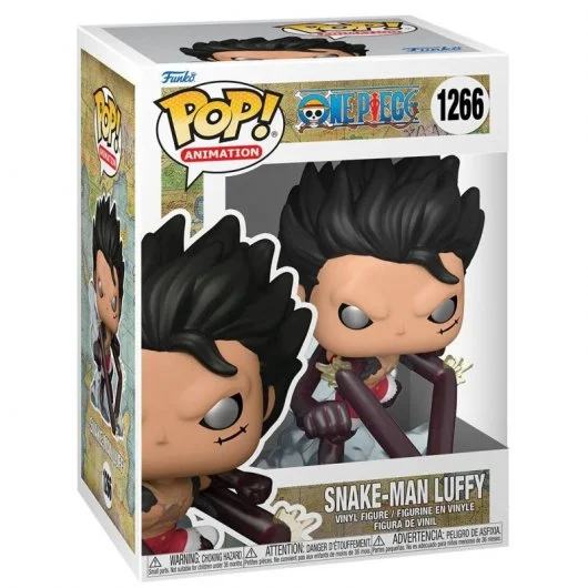 Funko Pop One Piece Snake Man Luffy - Figurine Vinyle - Hauteur 12,8cm env.