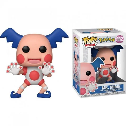 Funko Pop Pokémon Mr. Mime - Figurine Vinyle - Hauteur 9,5cm env.