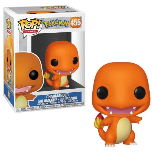 Funko Pop Pokémon Salamèche - Figurine Vinyle - Hauteur 10cm env.