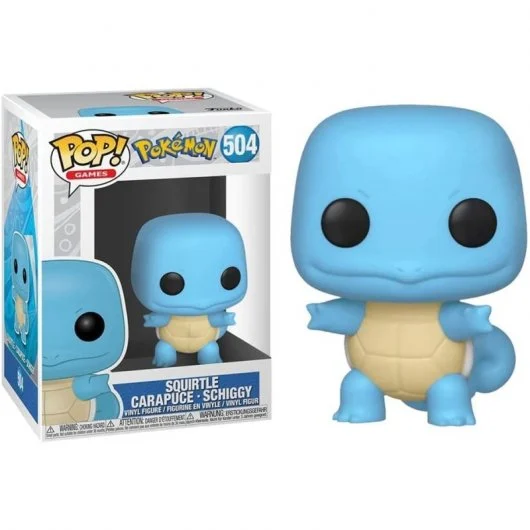 Funko Pop Pokemon Squirtle - Figurine Vinyle - Hauteur 9cm env.