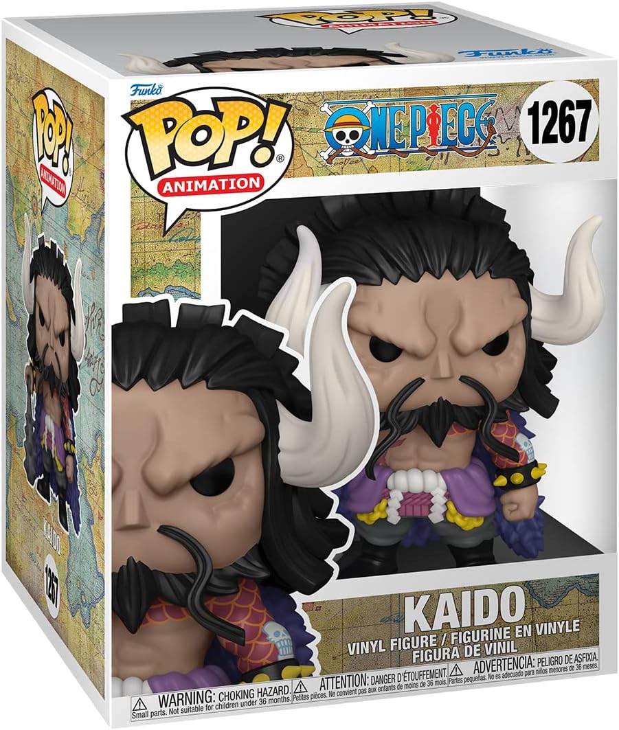 Funko Pop Super Size Animation One Piece Kaido - Figurine Vinyle - Hauteur 15cm env.