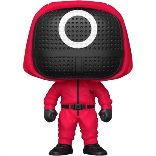 Funko Pop Television The Squid Game Masque Cercle Soldat Rouge - Figurine Vinyle - Hauteur 9cm env.