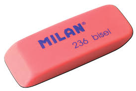 Lot 36 Gommes Biseautées Milan Nata 236