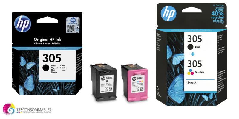 HP 304XL Noir - Cartouche d'encre compatible Grande Capacité - k2print