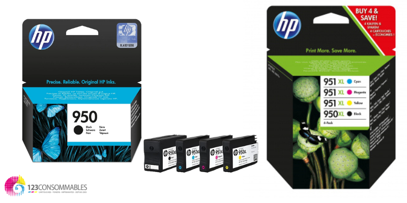 Cartouche d'encre HP OfficeJet Pro 8625 e-All-in-One pas cher –
