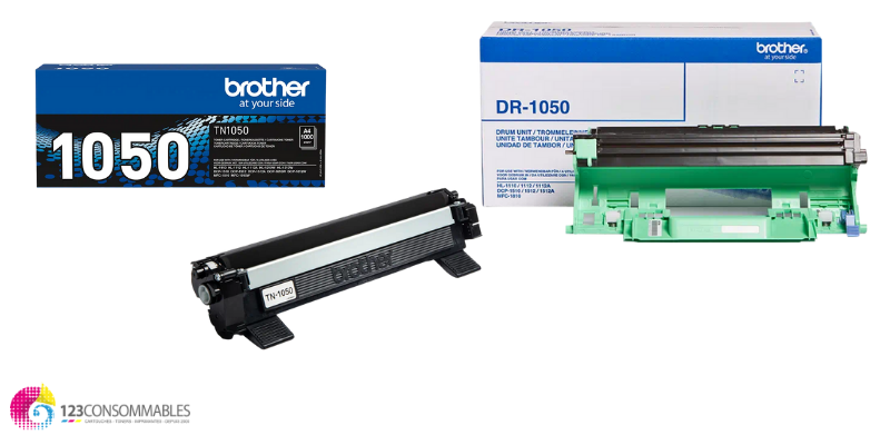 Imprimante Brother HL-L2310D - encre les lignes