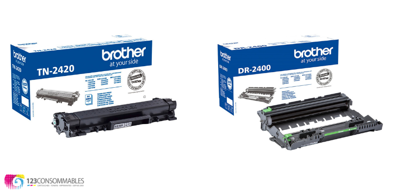 Toner brother TN241 couleurs séparées pour imprimante laser – ITTE Trading