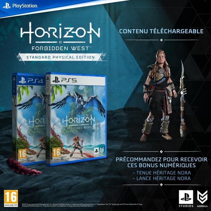 Horizon: Forbidden West Jeu PS4 (Mise a niveau PS5 disponible)