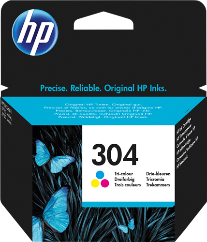✓ HP cartouche encre 304 couleurs couleur couleur en stock - 123CONSOMMABLES
