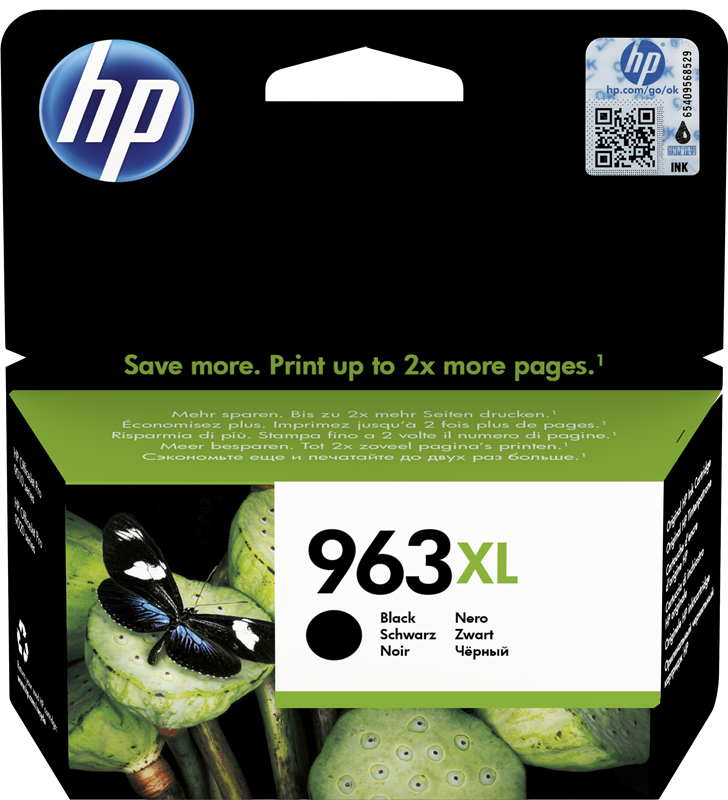 ✓ HP Cartouche encre 963 XL (3JA30AE) noir couleur Noir en stock -  123CONSOMMABLES