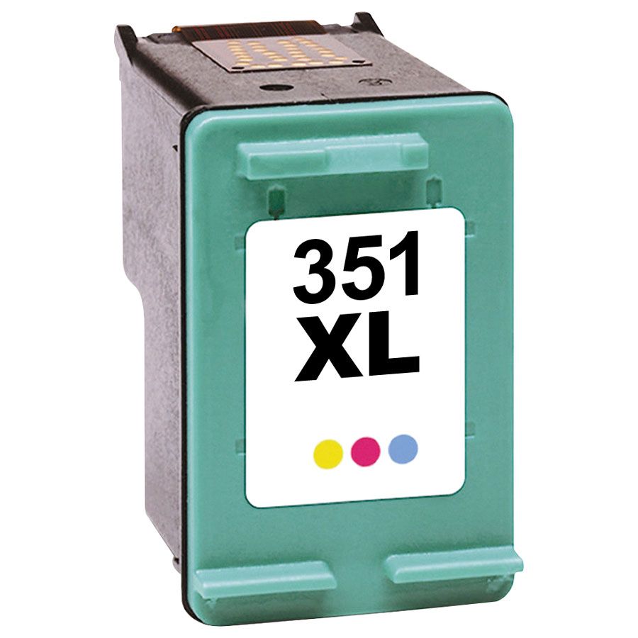 Compatible HP 350 351 XL - Noir, couleurs ♻️