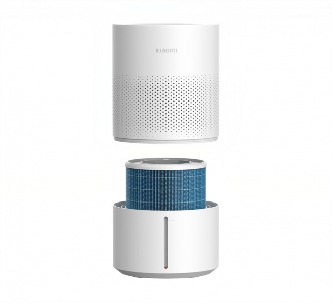 Humidificateur d'air par évaporation intelligent Xiaomi - Humidification rapide 400 ml/h - Réservoir d'eau 4L - Technologie antibactérienne - Silencieux - Couleur blanche