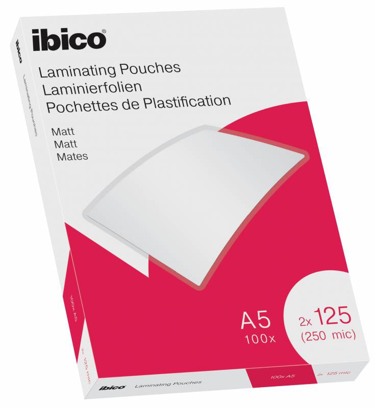 Pochettes plastification A5 80 microns Adhésives