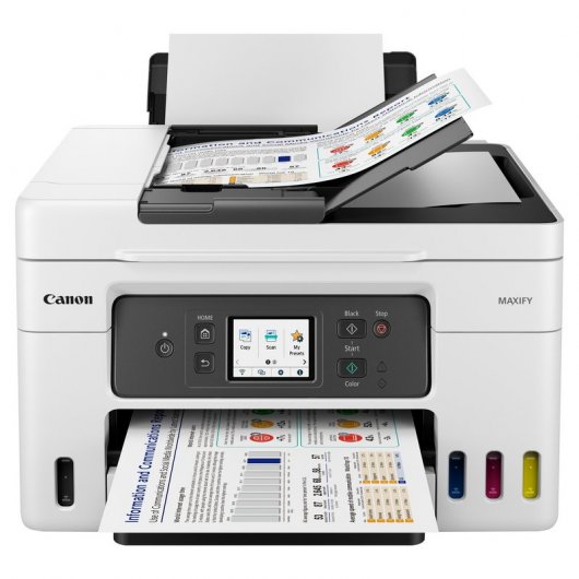 Imprimante couleur multifonction Canon Maxify GX4050 MegaTank Fax WiFi recto verso 18 ppm