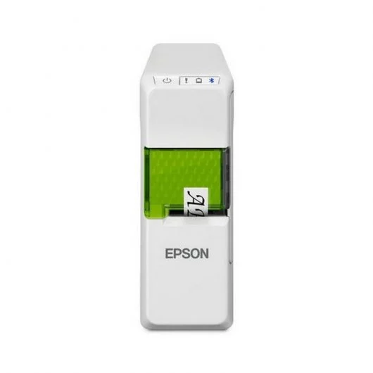 Imprimante d'étiquettes à transfert thermique portable Epson LabelWorks LW-C410 - Largeur de ruban jusqu'à 18 mm - Résolution maximale. 180x180dpi - Vitesse d'impression de 9 mm/sec.