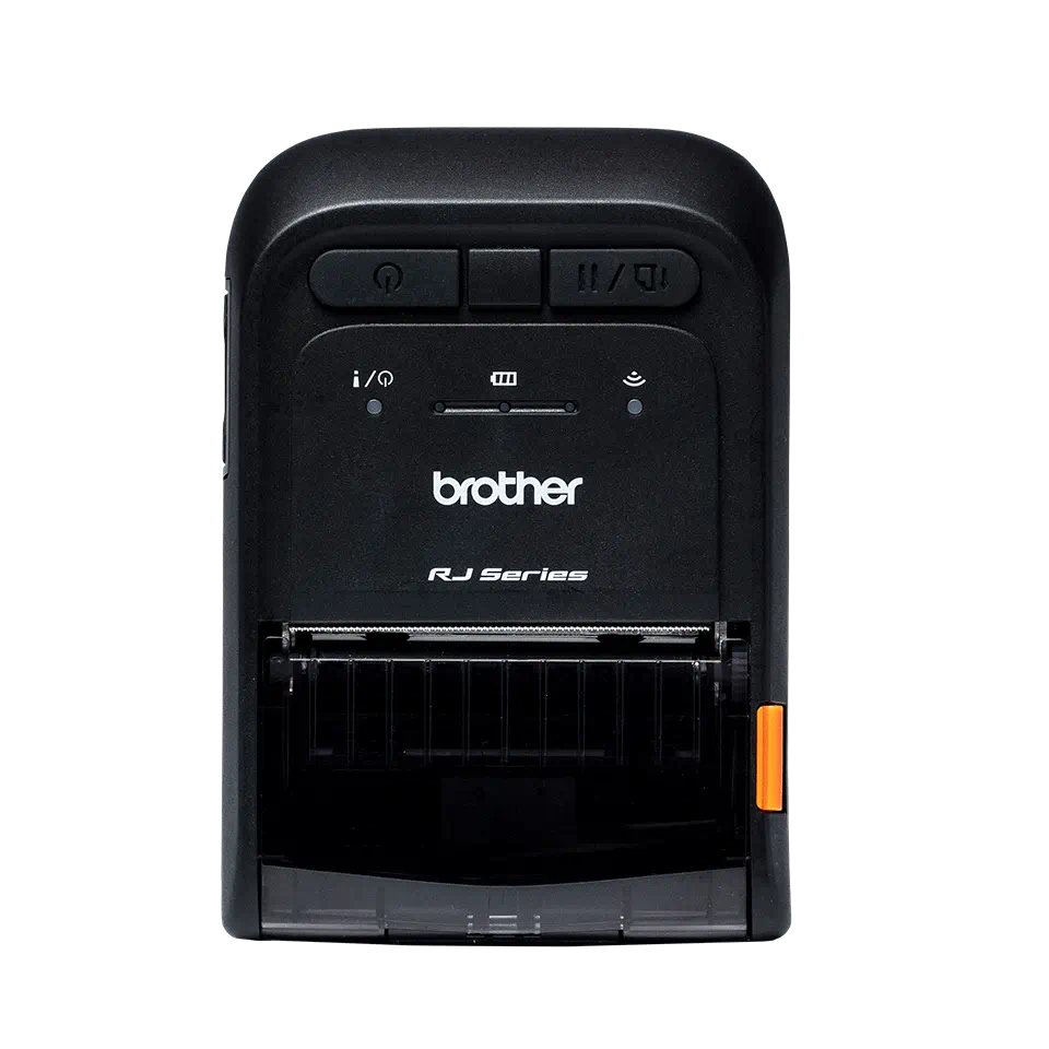 Imprimante d'étiquettes thermique portable Brother RJ-2035B Bluetooth MFI et USB - Résolution 203dpi - Vitesse 101mms - Couleur Noir