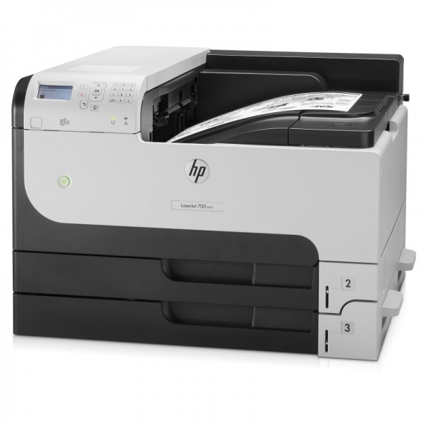 Imprimante laser monochrome HP LaserJet Enterprise 700 M712dn A3 recto verso 40 ppm