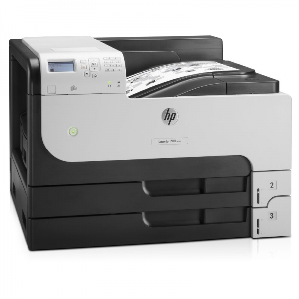 Imprimante laser monochrome HP LaserJet Enterprise 700 M712dn A3 recto verso 40 ppm