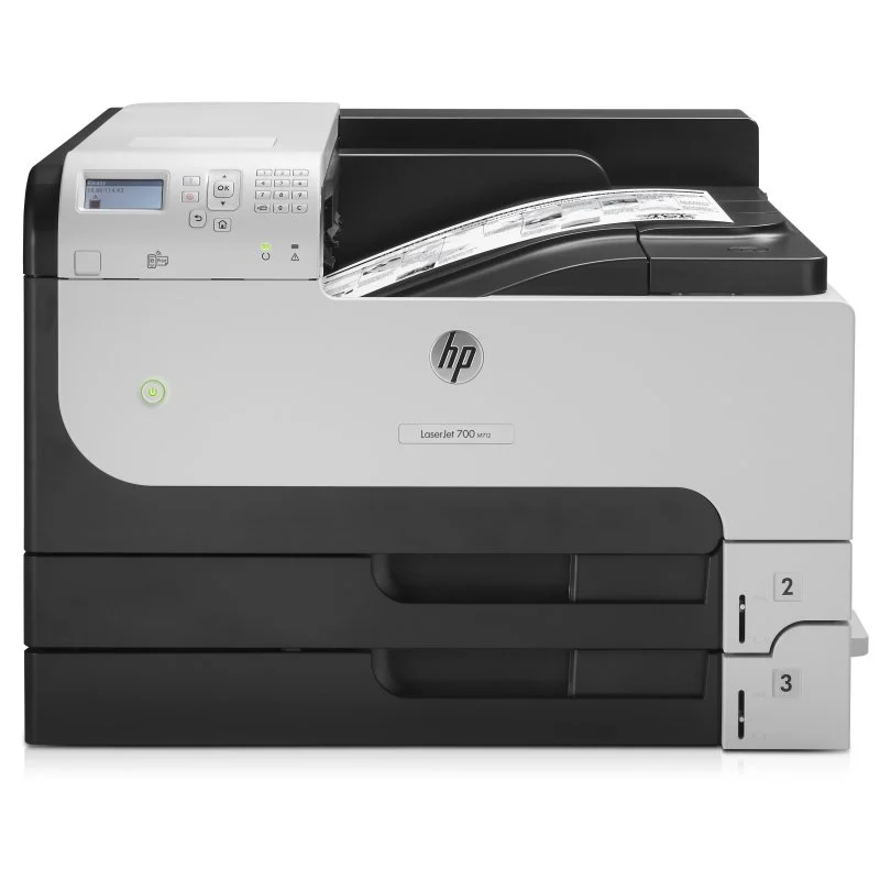 Imprimante laser monochrome HP LaserJet Enterprise 700 M712dn A3 recto verso 40 ppm