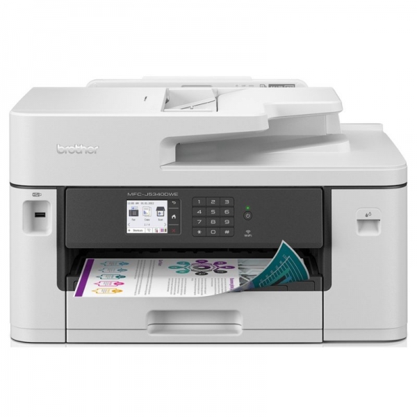 Imprimante multifonction couleur Brother MFC-J5340DWE EcoPro A4, A3 Fax recto verso WiFi 28 ppm