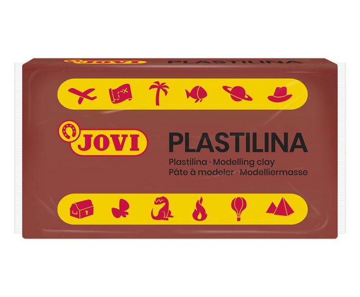 Jovi Boite de 30 Comprimés de Pâte à Modeler 50gr - Pâte végétale - Ne durcit pas - Sans gluten - Sans danger - Facile à mouler - Idéal pour le volume - Couleur Rose