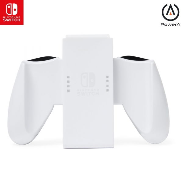 Joy-Con PowerA Comfort Grip pour Nintendo Switch - Blanc