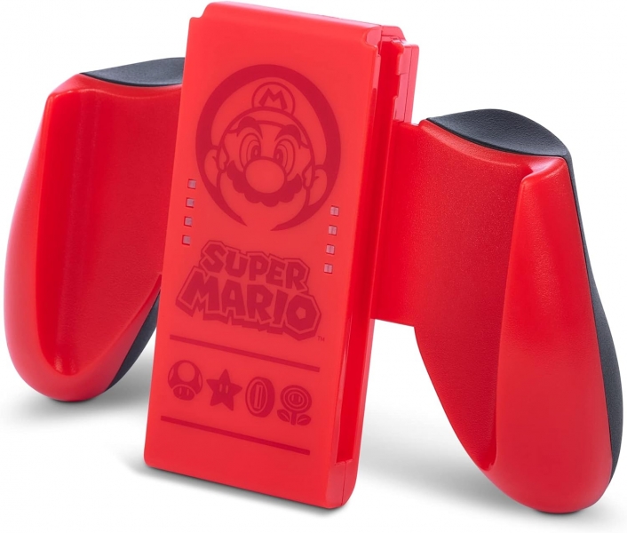 Joy-Con PowerA Comfort Grip pour Nintendo Switch - Super Mario Rouge