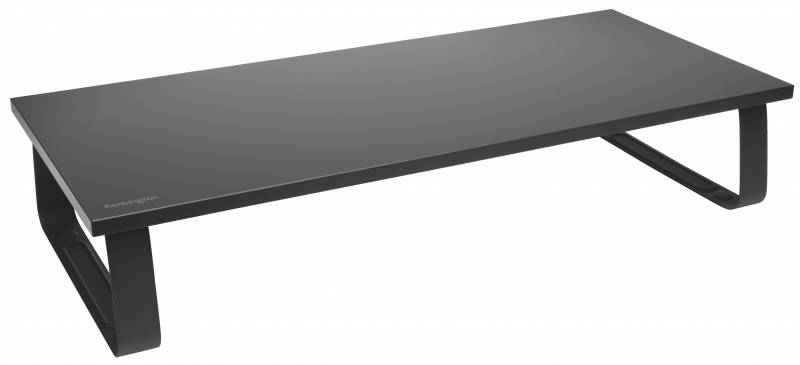 Kensington Essential Extra Wide Monitor Stand - Peut contenir deux moniteurs - Espace de stockage - Noir