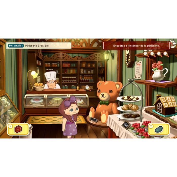 L'Aventure Layton: Katrielle et la Conspiration des Millionnaires - Édition Deluxe  Jeu Nintendo Switch