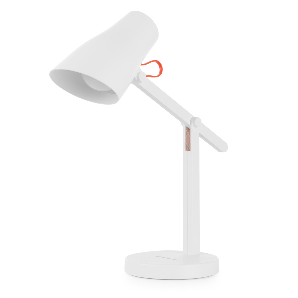 Lampe de bureau LED Orbegozo LP 6000 - Lumière à intensité variable en 3 modes - Batterie rechargeable - Écran tactile - Design classique avec finition moderne