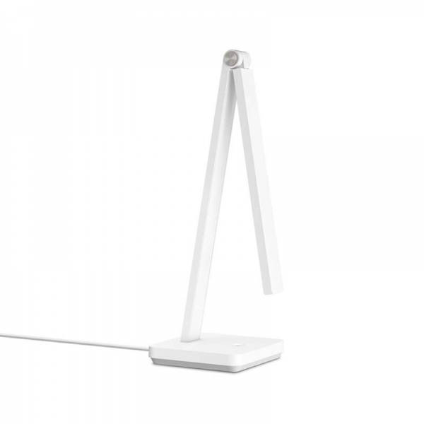 Lampe de bureau Xiaomi Lite Lampe de table intelligente 600lm Bluetooth - Température de couleur 4000K - Options de réglage flexibles - Couleur blanche