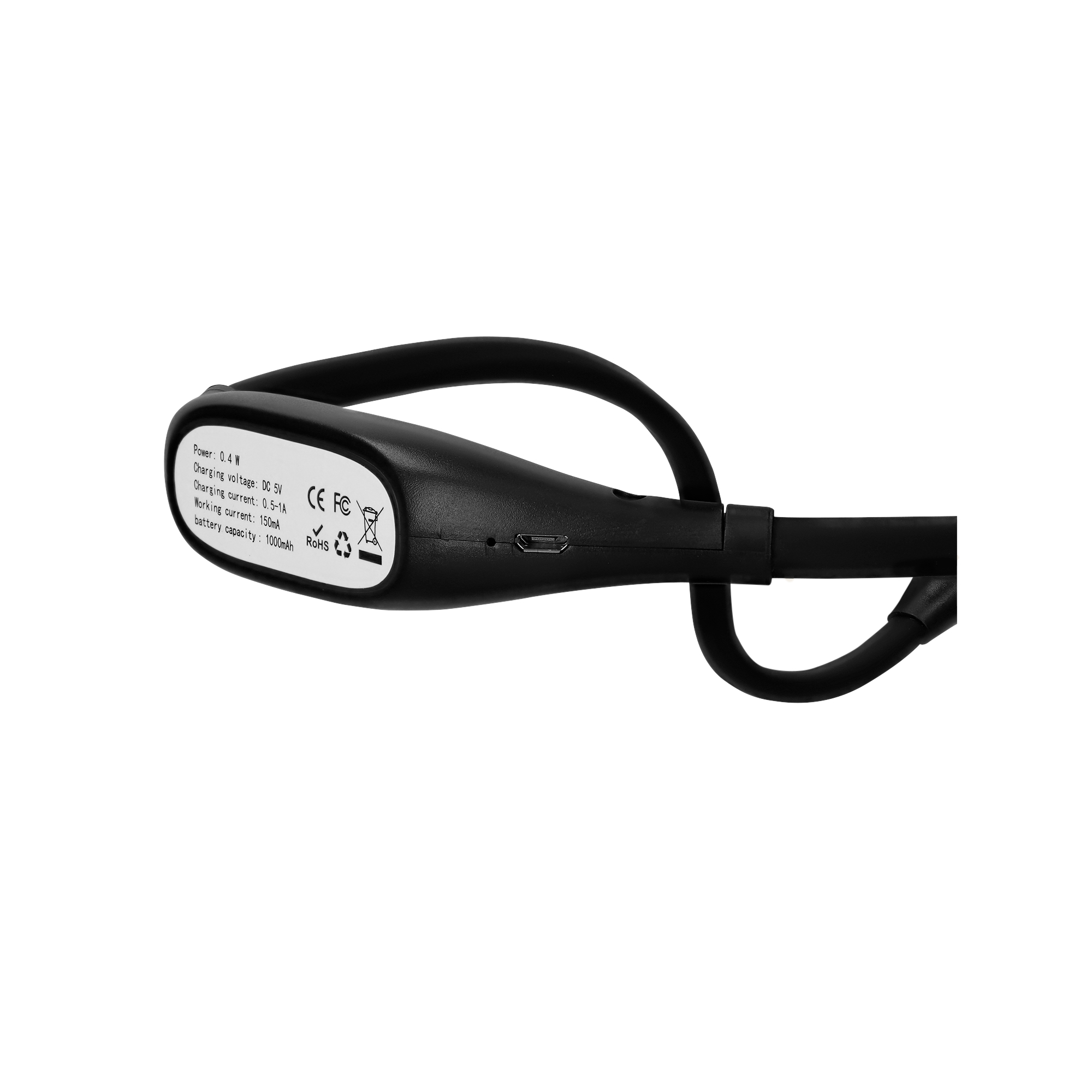 Lampe de lecture LED Ksix - Noir