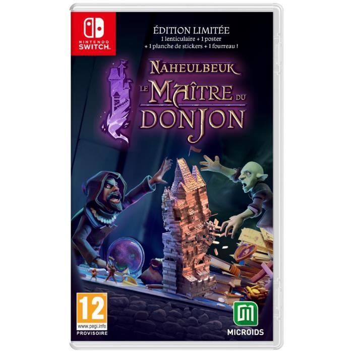 Le Maître du Donjon de Naheulbeuk - Jeu Nintendo Switch - Edition Limitée