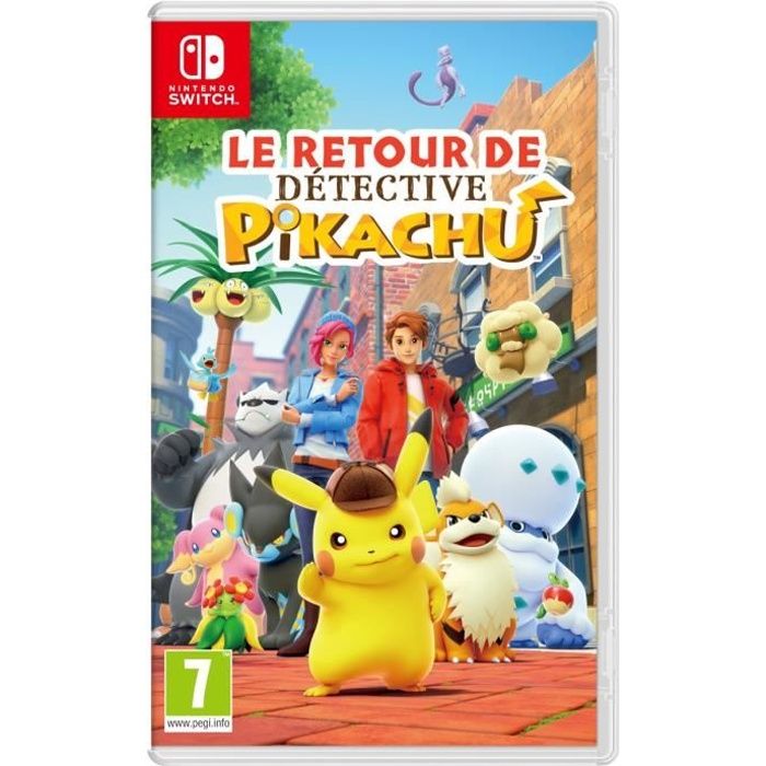 Le Retour de Détective Pikachu  Jeu Nintendo Switch