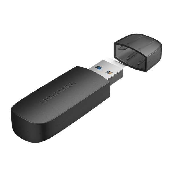 Lecteur de carte externe USB 3.0 Convention - Noir