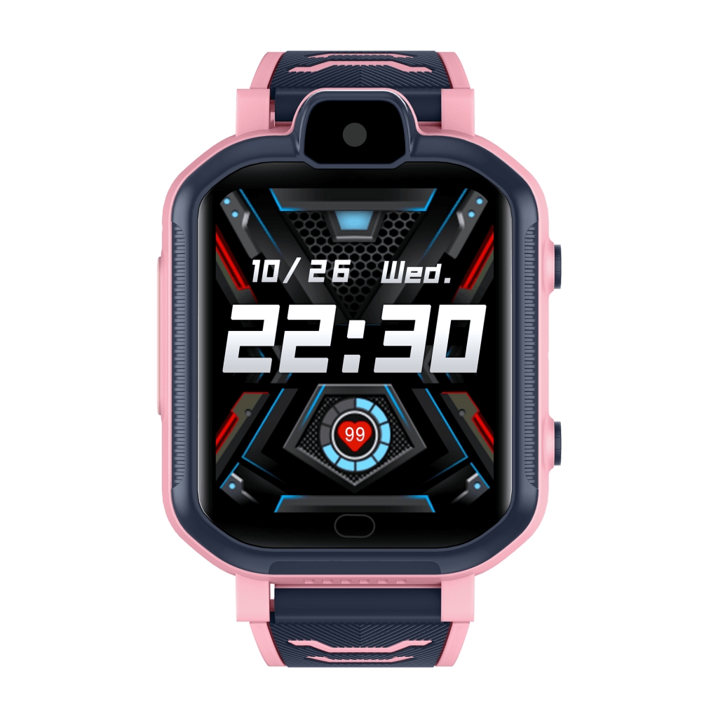 Leotec Kids Allo Max 4G Smartwatch Watch Touch Screen 1.69" - GPS, WiFi, Bluetooth - Possibilité de passer des appels et des appels vidéo