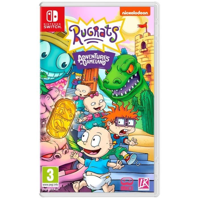 Les Razmoket Rugrats Adventures in Gameland - Jeu Nintendo Switch