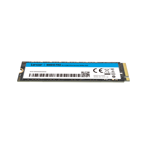 Lexar NM610 Pro 2 To SSD NVME M.2 2280 PCIE Gen3x4 - Vitesses de lecture 3300 Mo/s - Écriture 2600 Mo/s - 6 fois plus rapide que Sata